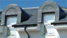 Unusual dormer windows in Upper Park Road.